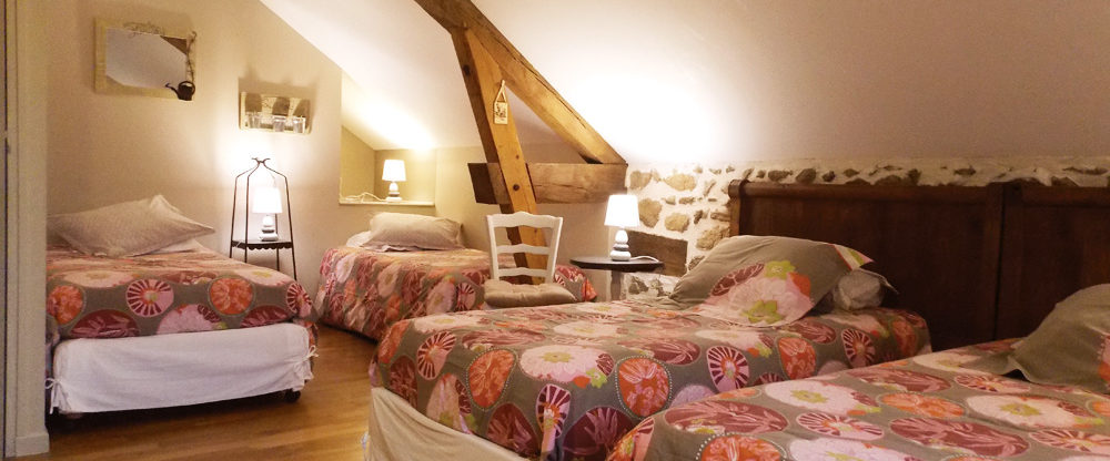 Chambres d'hotes et gite Le Couturon - chambre epicea